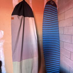 2 Surfboards 8ft And 7’6