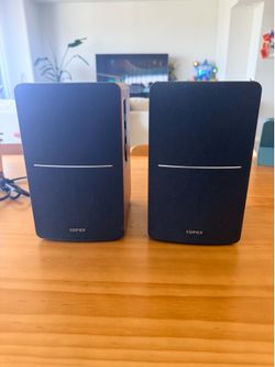 Edifier R1280DBs Bookshelf Speakers — Bluetooth, Tested & Working