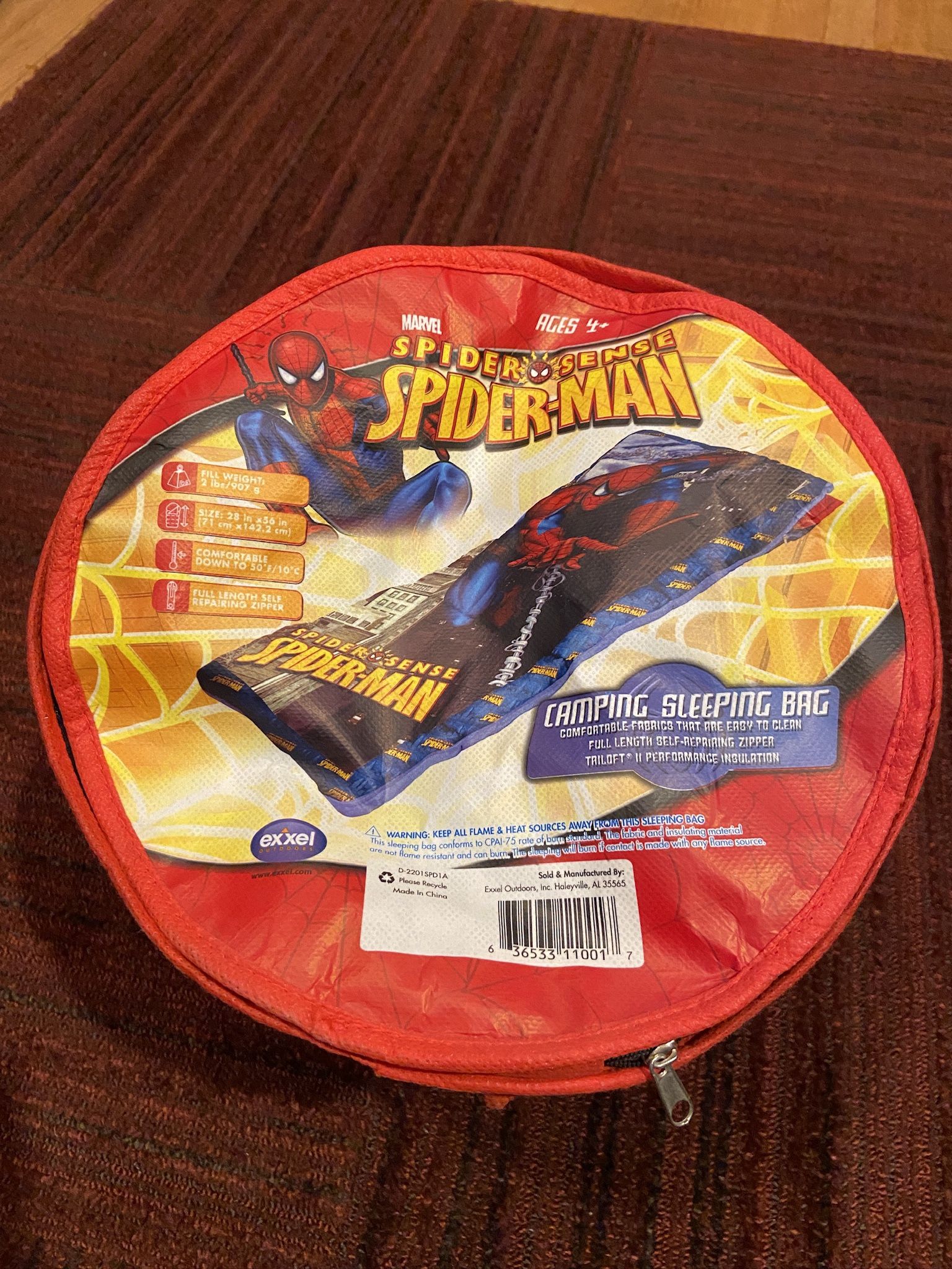 Spiderman Sleeping Bag