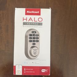 Kwikset Halo Keypad Wi-Fi Smart Lock Deadbolt SmartKey