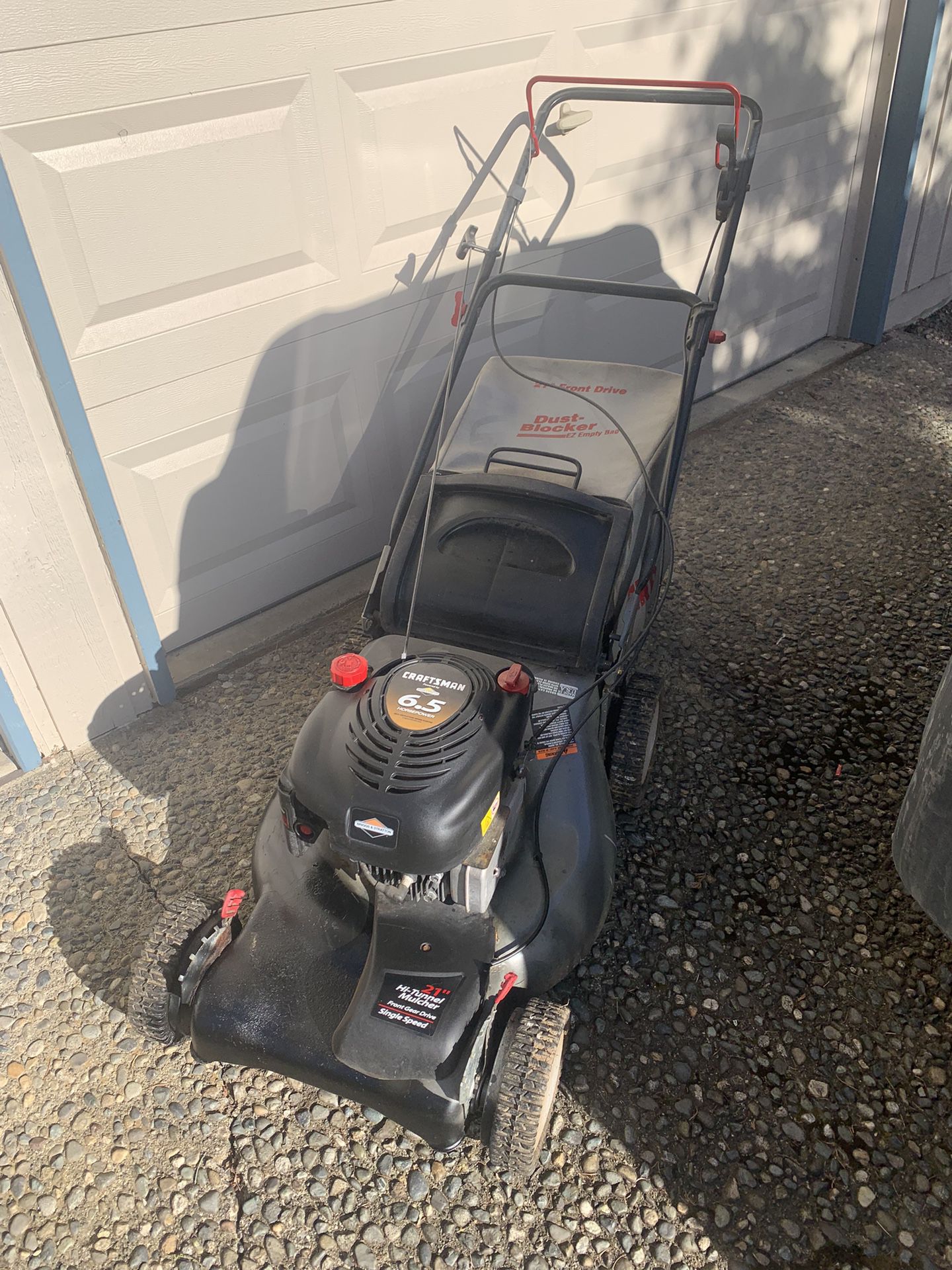 21” Craftsman Front Self Propelled Lawn Mower 