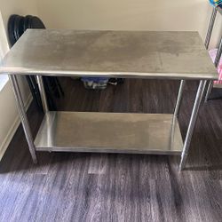 2 Metal Tables