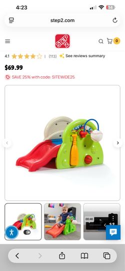 Step 2 baby slide