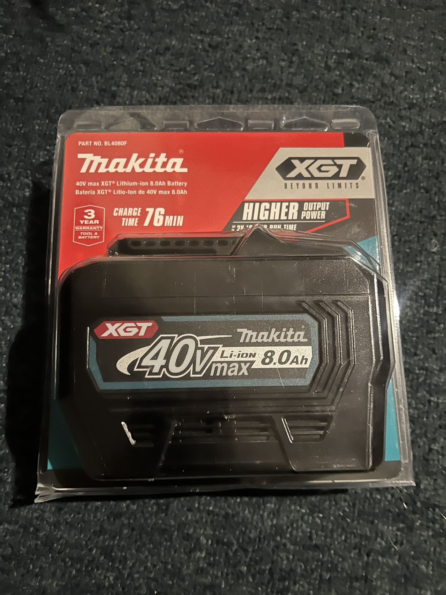 Makita 8Ah 40v Battery