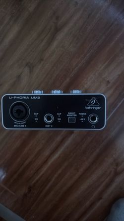 Behringer U Phoria audio interface