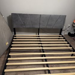 King Size Bed Frame & Headboard