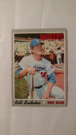 Collectible Dodger card