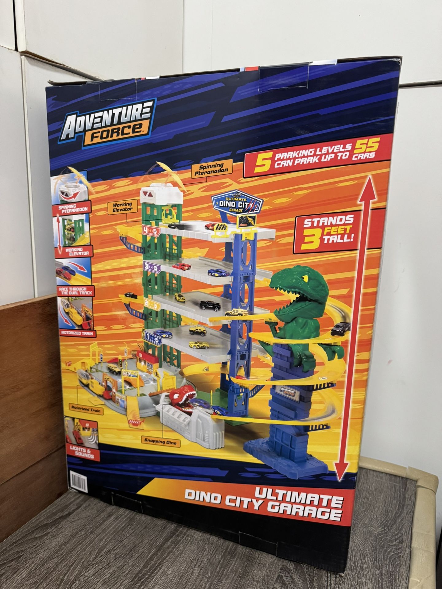 Dino city Garage Toy Playset