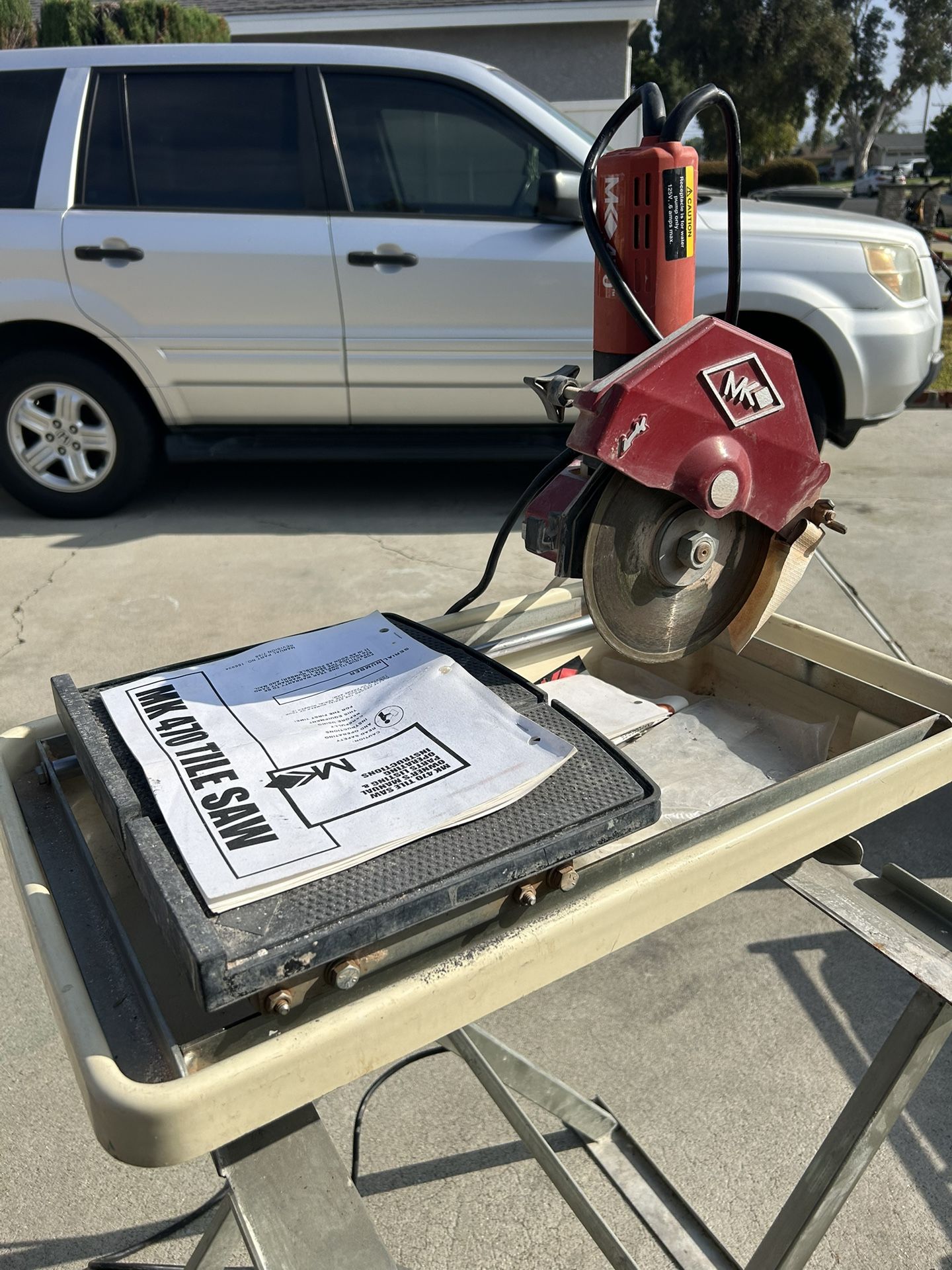 Mk 470 Tile Saw