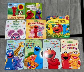 Set of 9 Sesame Street Board Books - EXCELLENT CONDITION