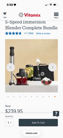 Vitamix immersion blender