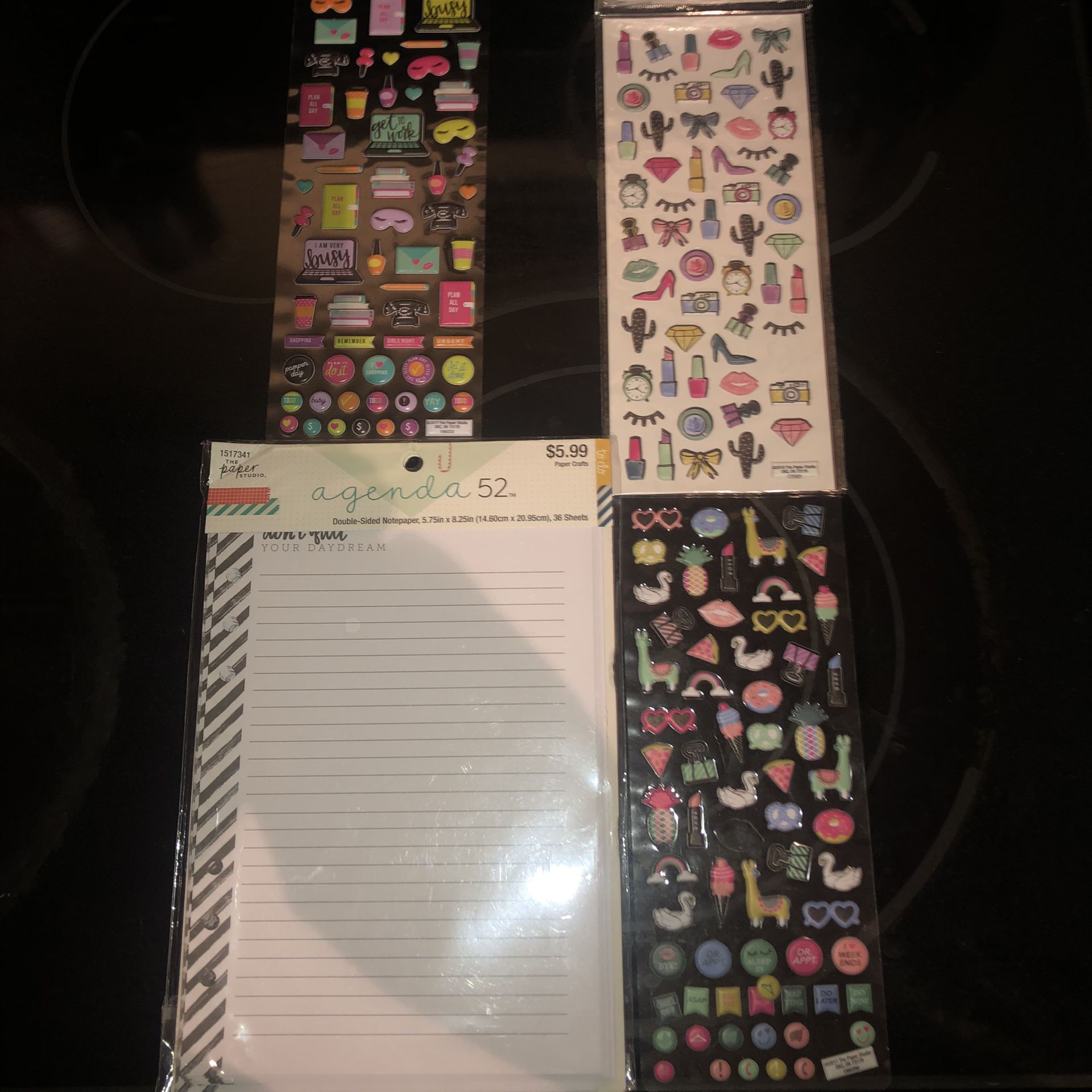 NEW Bundle Of Agenda 52 Planner Stickers And Refill Paper for Sale in  Florence, KY - OfferUp