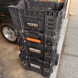 Ridgid Pro Gear System Tool boxes 