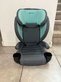 Safety 1st Grow and Go 2-in-1 Booster Car Seat with ComfortWings, Converts High-Back to Backless, 19" Wide, Fits 3 Across, Lightweight, Foldable, Easy