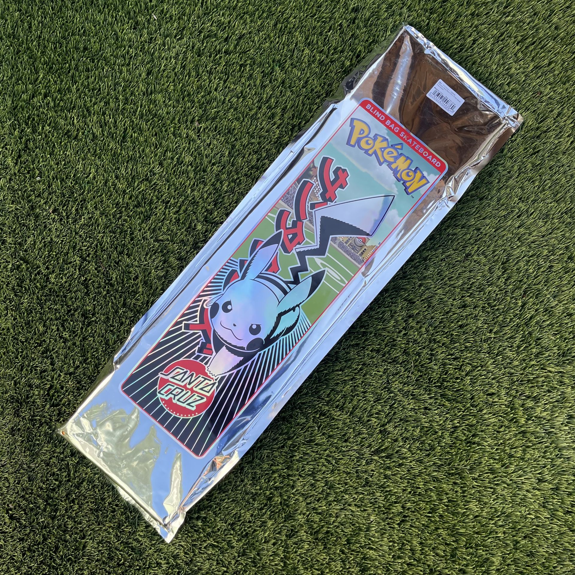 Santa Cruz X Pokemon Bling Bag Skateboard Sealed New