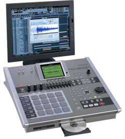Roland MV8000 Complete Production Studio Beat Machine With VGA/Mouse Upgrade And Monitor