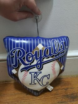 Kansas City Royals Plush Baseball Field-Shaped Decoration Featuring The Team Logo Can Hang Up