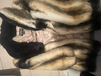 Olympic fur coat