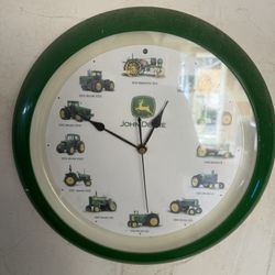 John Deere Clock