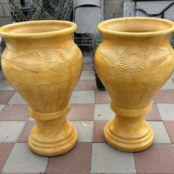 New Flower Pots Made Out Of Clay Perfect Gift 