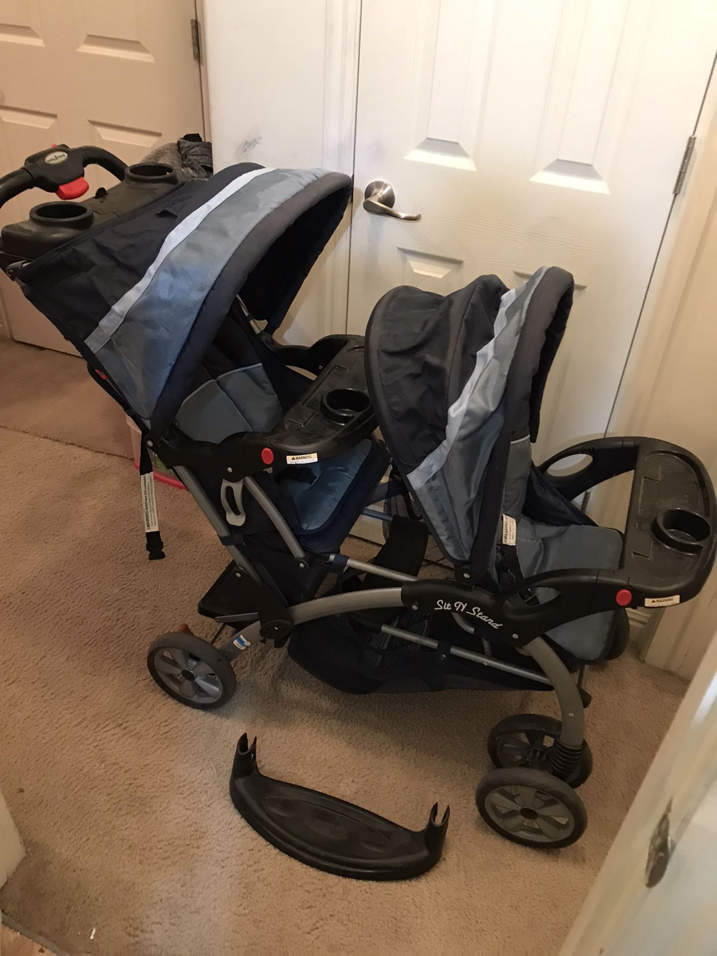 Baby trend sit and stand stroller double