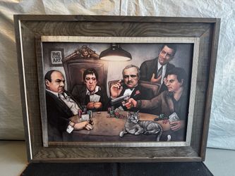 Mafia Picture (Like New Condition) 36” x 28”