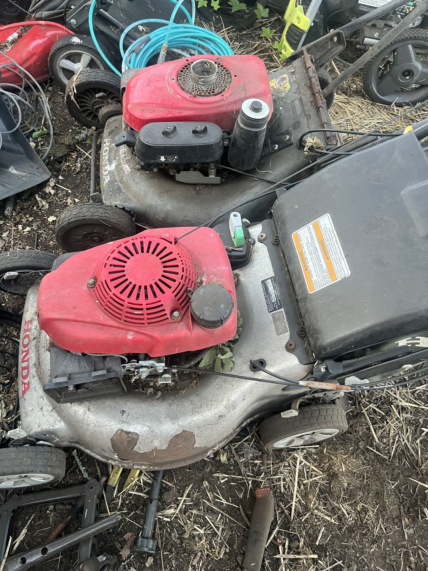 honda mower for parts