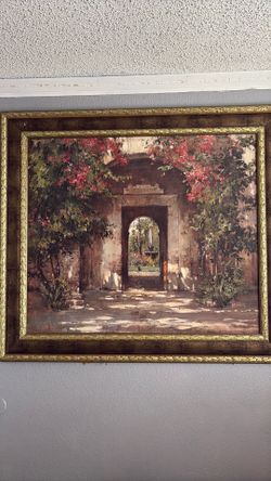 Flower door way