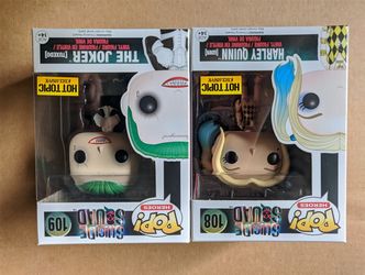 Funko Pop Joker and Harley!