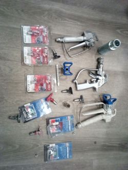 Paint sprayers and accessories