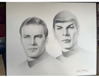STAR TRECK  ART PRINT