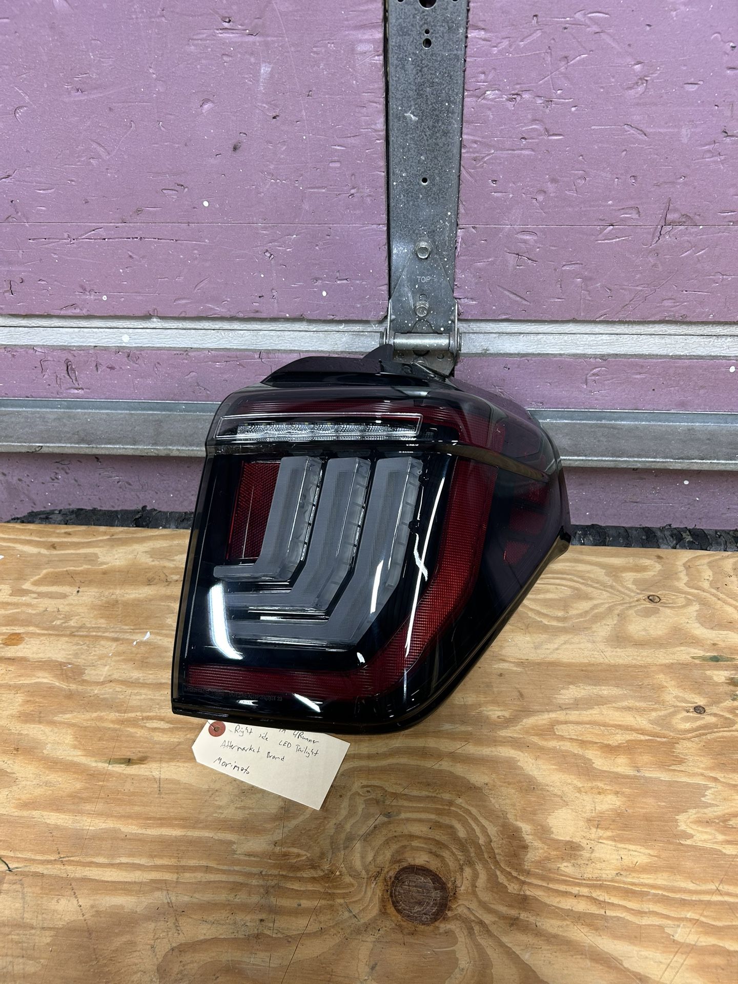 2014-2022 Toyota 4runner Right Side LED Taillight Morimoto Brand