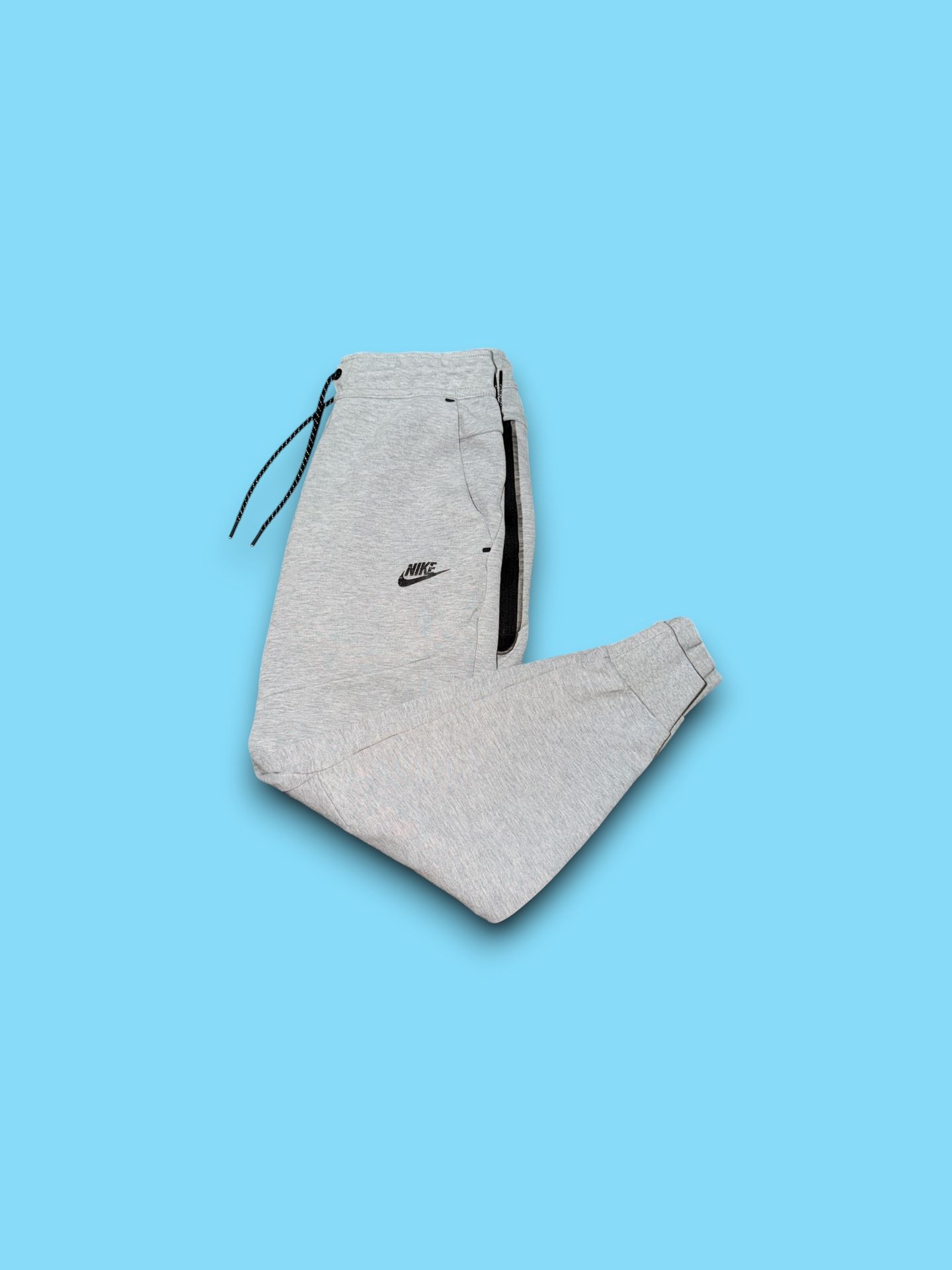 Nike sportswear tech fleece tapered sweatpants grey men’s small 