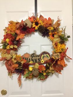 Fall wreaths