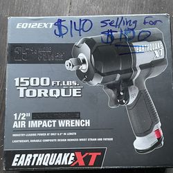 EarthquakeXT 1/2” Air Impact Wrench