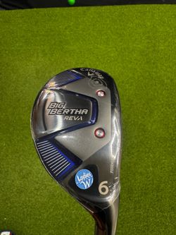 🏌️‍♀️ NEW Callaway Big Bertha REVA 6 Hybrid 30° Ladies Flex + Headcover!