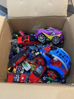 Large Lot Of Toys For Kids. Cars