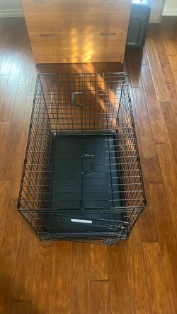 i Crate dog crate wheels black 36.6 x 22.8 x 24.8