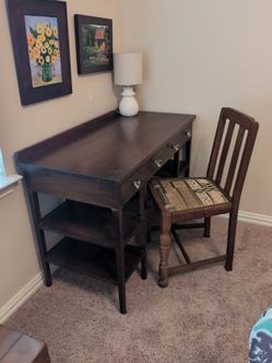 Small desk and drawer
