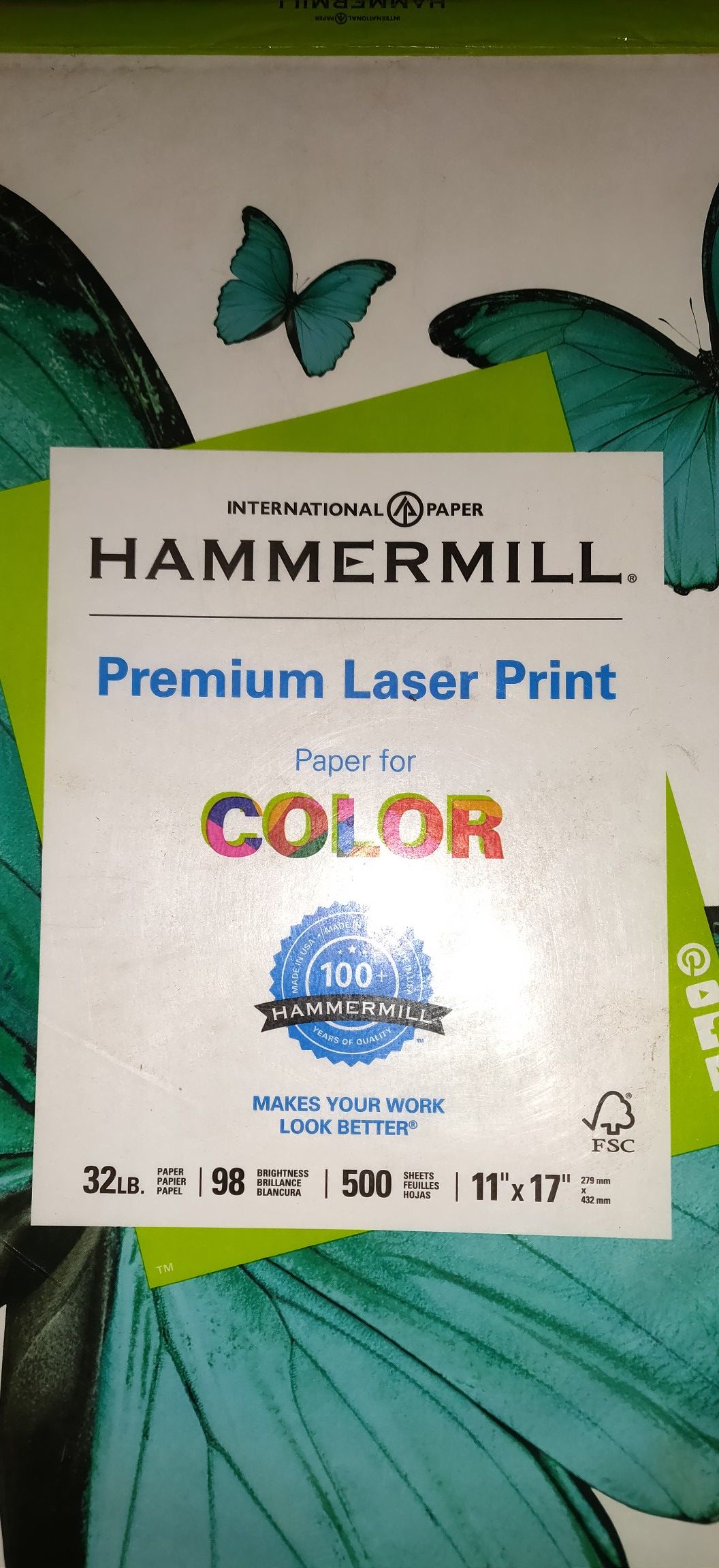 Laserjet paper