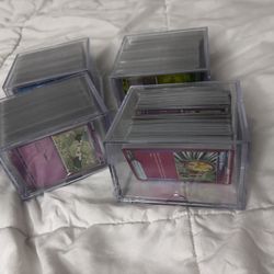 Pokémon Reverse Holo Lot, Over 600 Reverse Holos All In Sleeved , Inserted Into 4 Cases Shown In Picture, Will Deliver ,Perfect For Collectors Or Kids