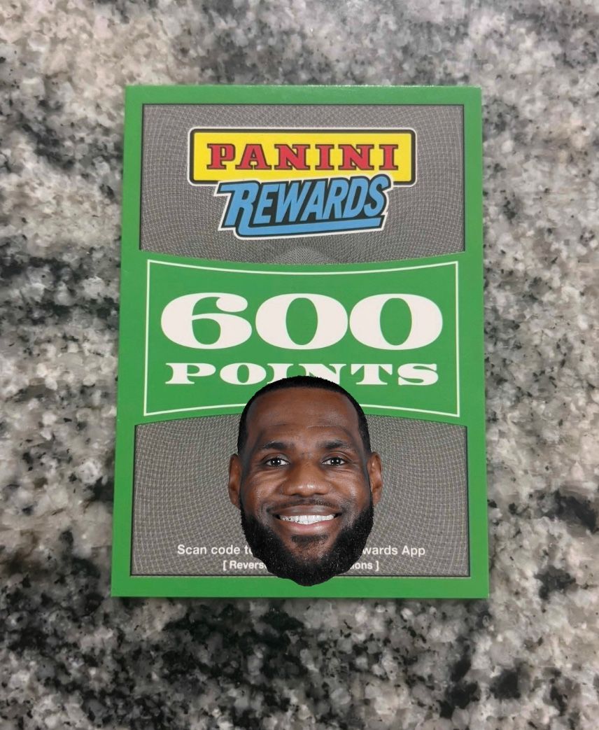 600 Panini Rewards Points