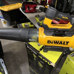 Dewalt 60 Volt Flexvolt Blower Newer Style Tool Only 
