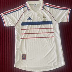 FRANCE AWAY SOCCER JERSEY VINTAGE