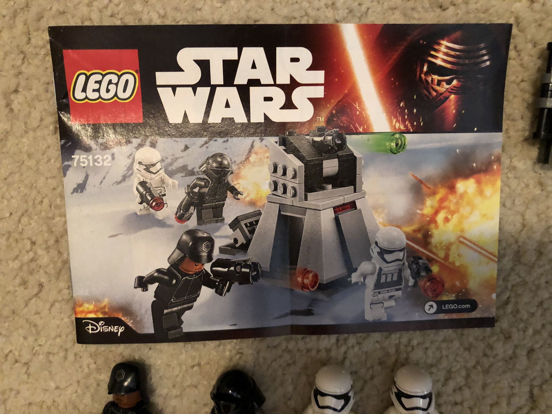 LEGO Star Wars First Order Turret Troopers Battle Pack