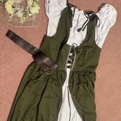 New Renaissance Dress Costume Princess Gown  