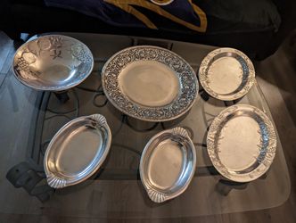 RWP Wilton Pewter Plates And Platers All For $30