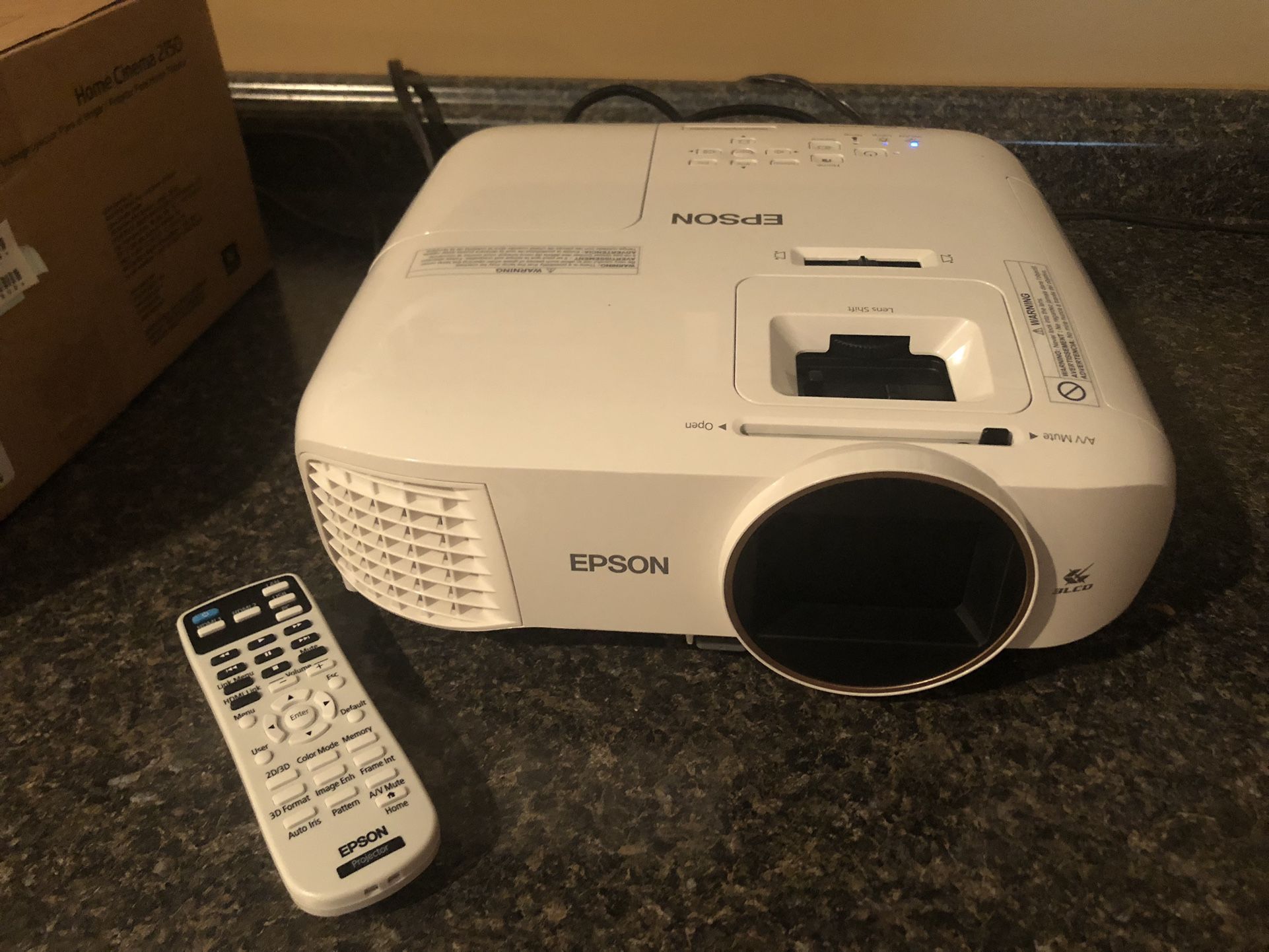 Epson 2150 Home Cinema Projector - Will Not Power On