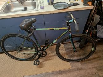 Golden cycle fixie neo Chrome