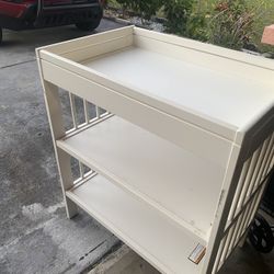 Solid Wood Changing Table 